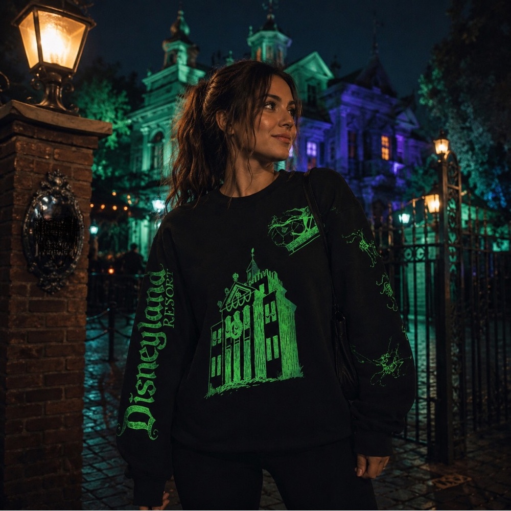 Disney Haunted Mansion Nightmare Before Christmas Sweatshirt